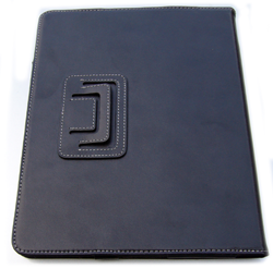 ipad leather case midnight black